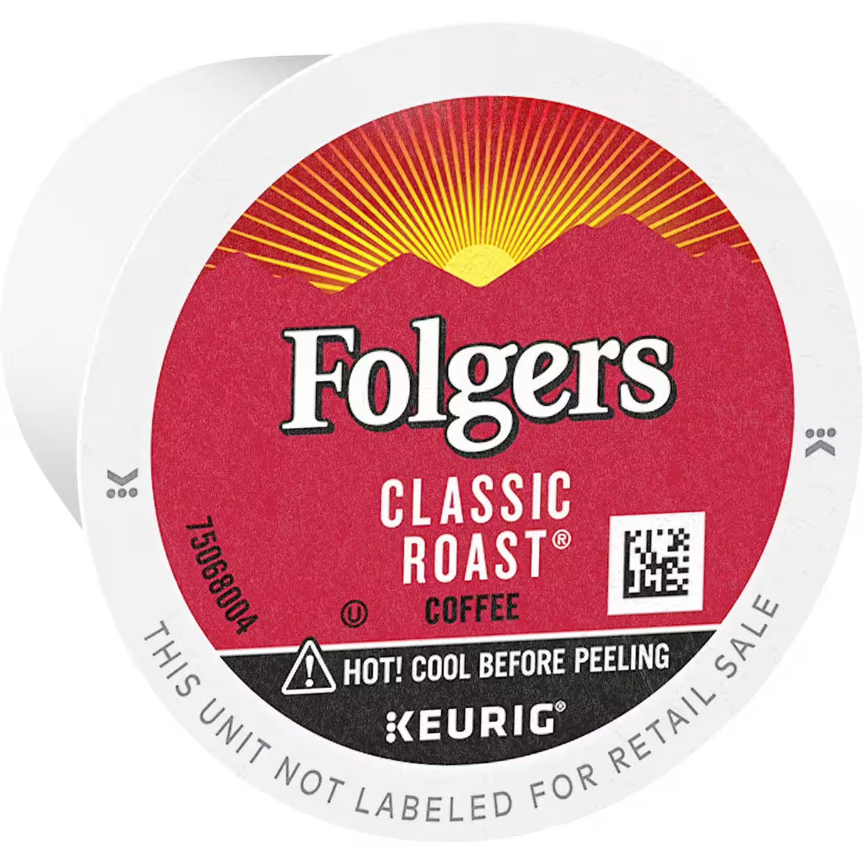 Folgers Classic Medium Roast K-Cup Coffee Pods, 100 ct.