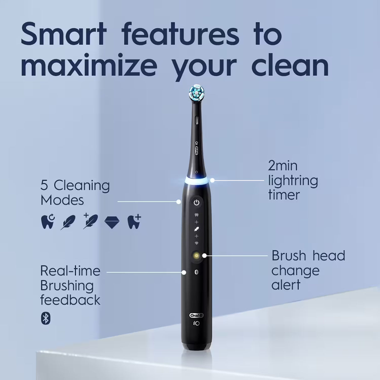Oral-B iO Series 5 Rechargeable Toothbrush Twin Pack