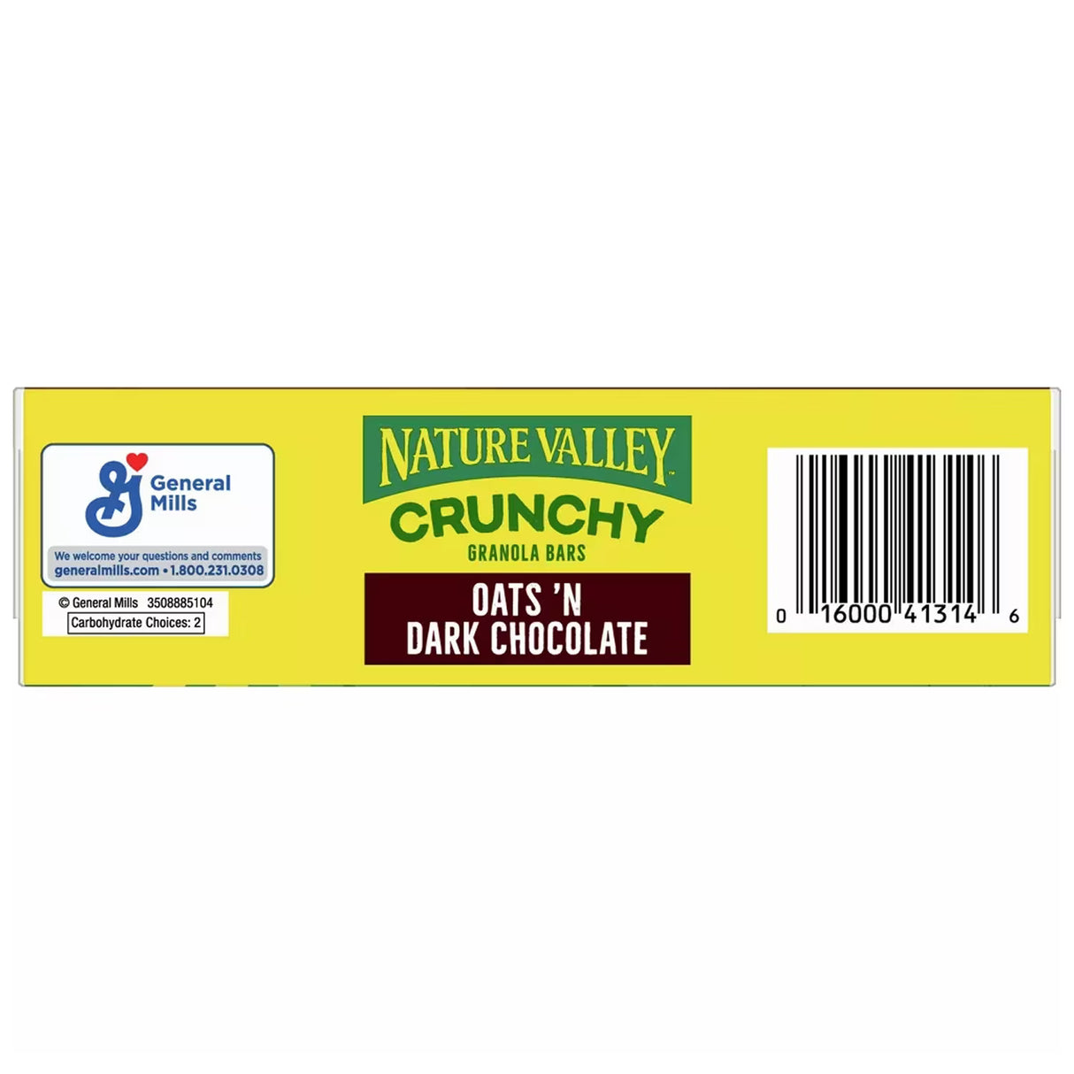 Nature Valley Crunchy Granola Bars Oats n’ Dark Chocolate - 12 Ct - 12 Pack Case
