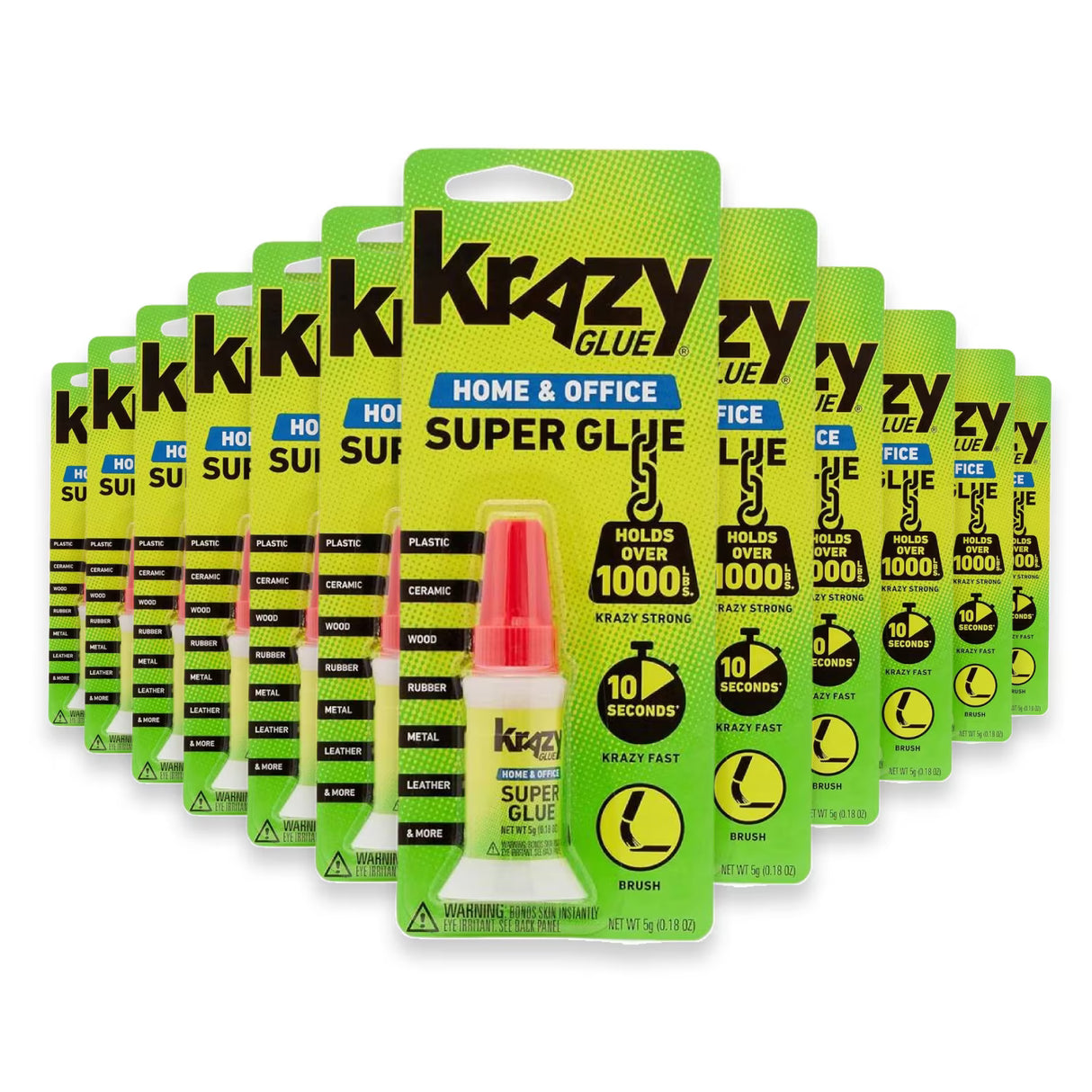 Krazy - Super Glue Home & Office Brush - 0.18 Oz - 48 Pack