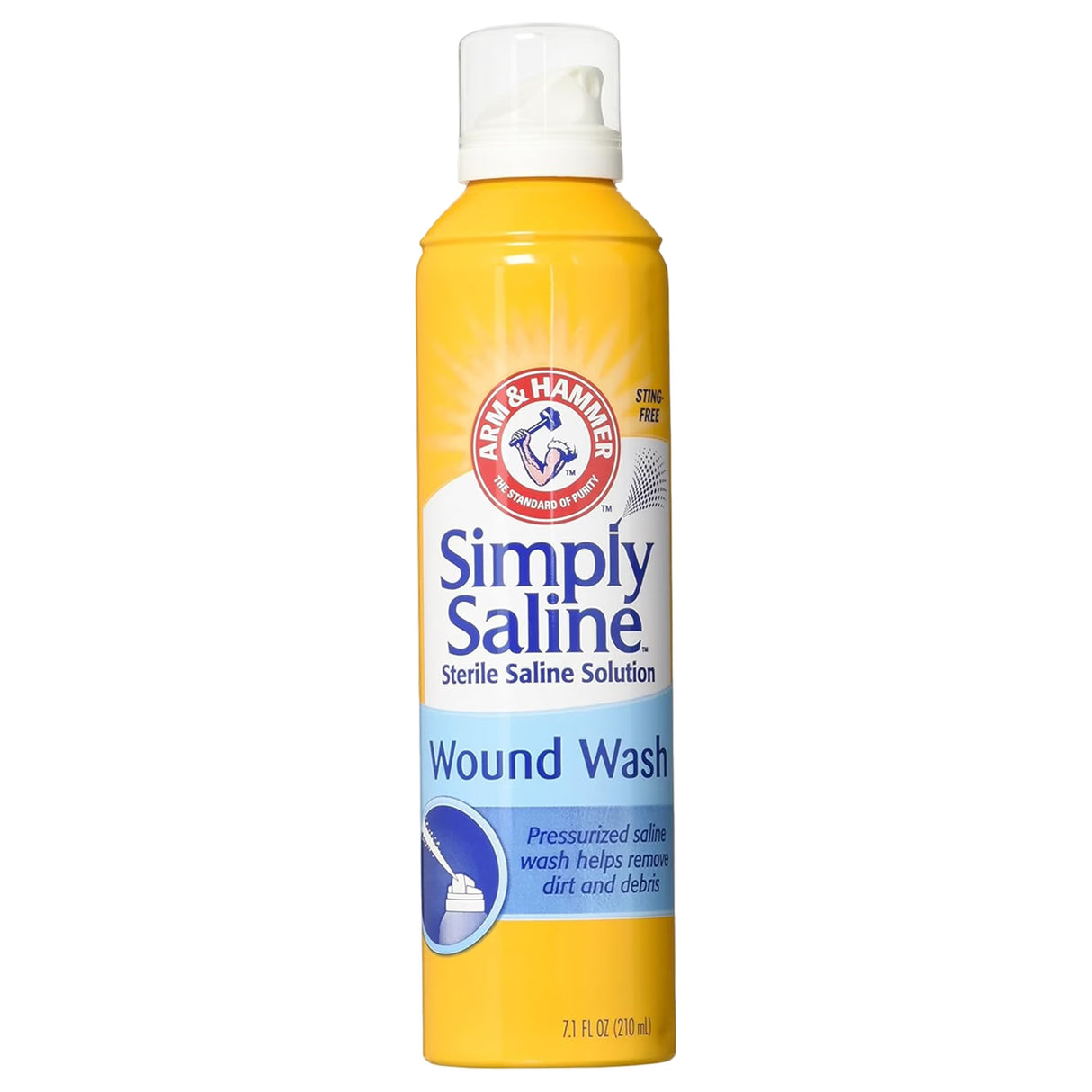 Simply Saline Wound Wash Spray 7.4 oz - 12 Pack