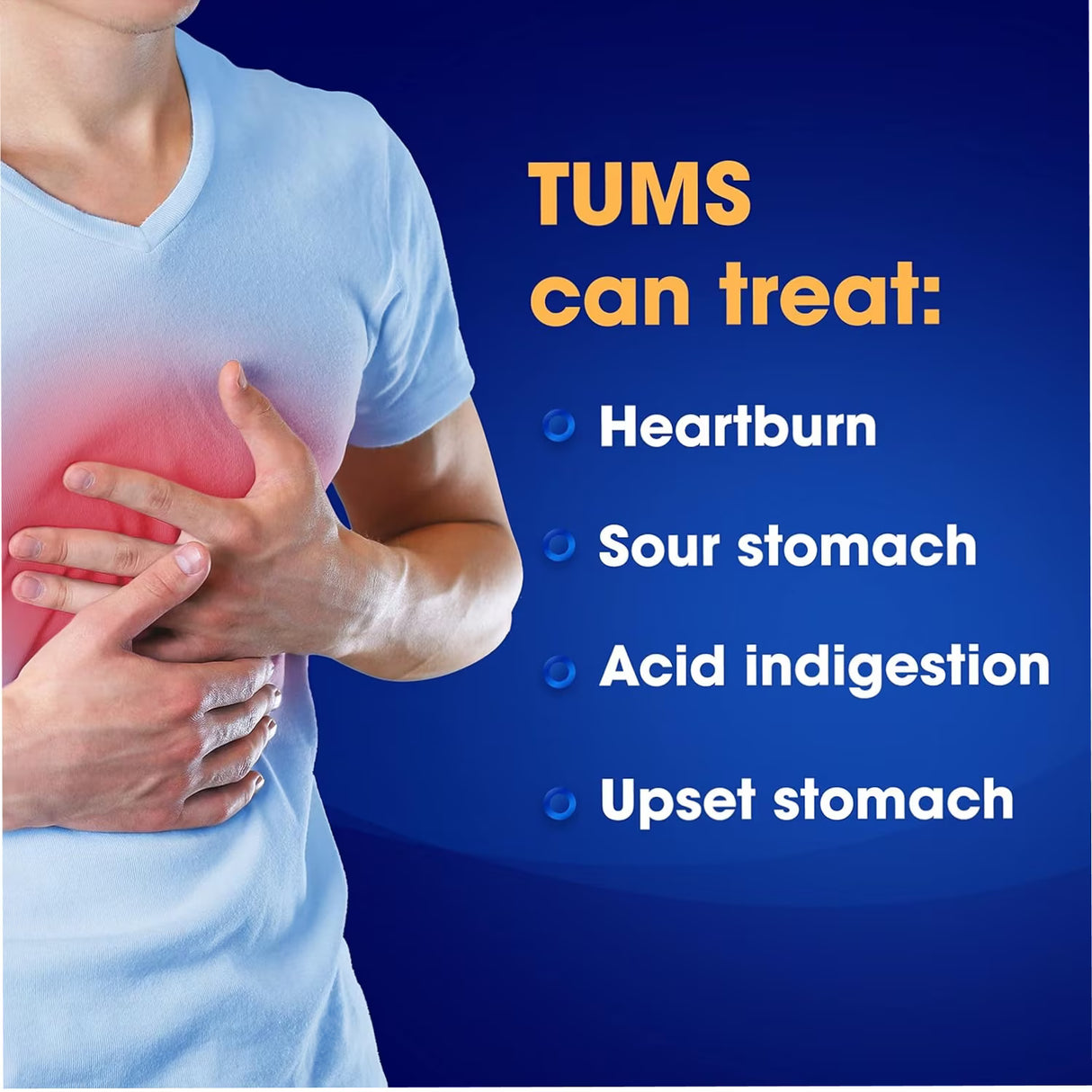 TUMS Ultra Strength Assorted Berries Antacid Tablets - 72 Ct - 24 Pack
