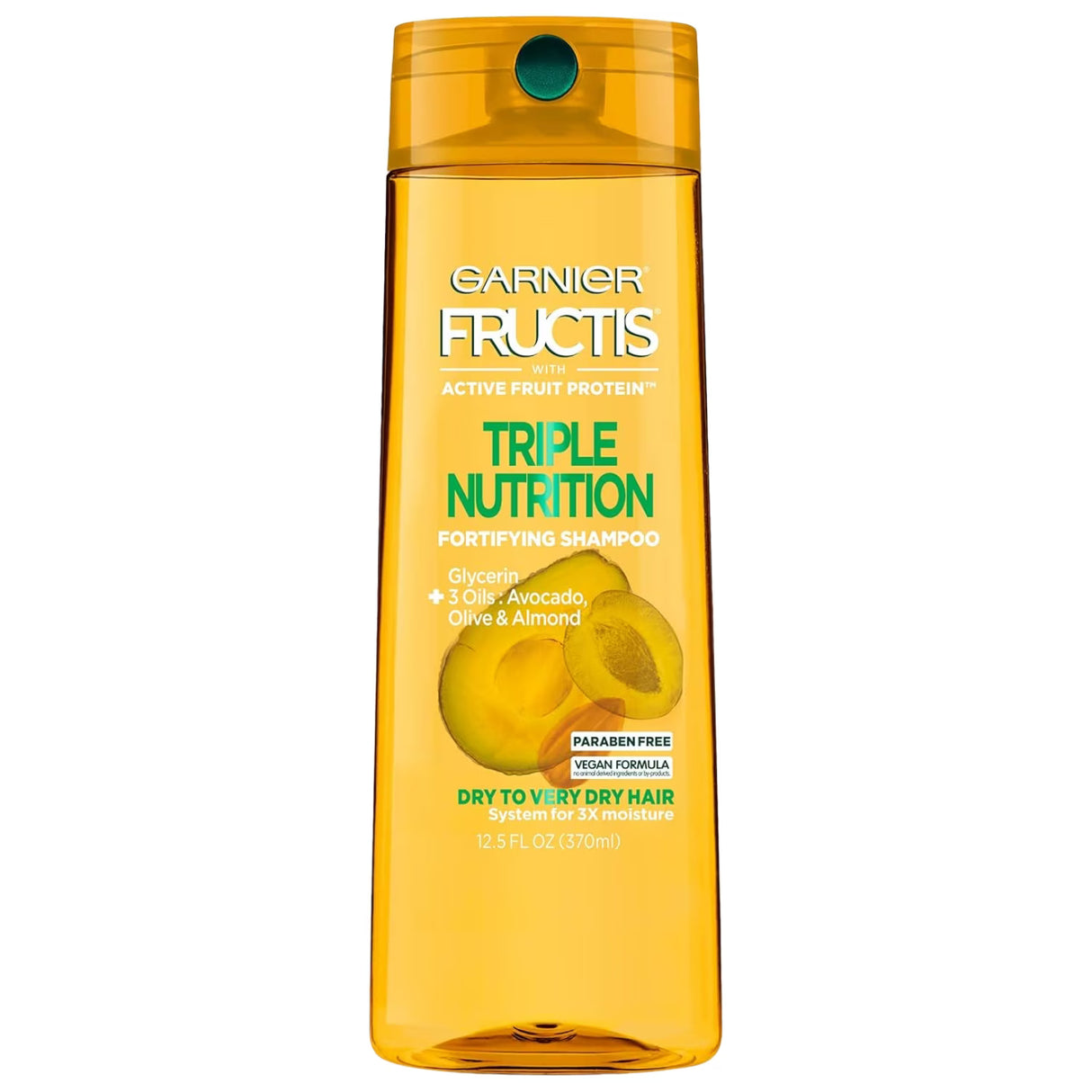Garnier Fructis Triple Nutrition Shampoo - 12.5 oz - 6 Pack