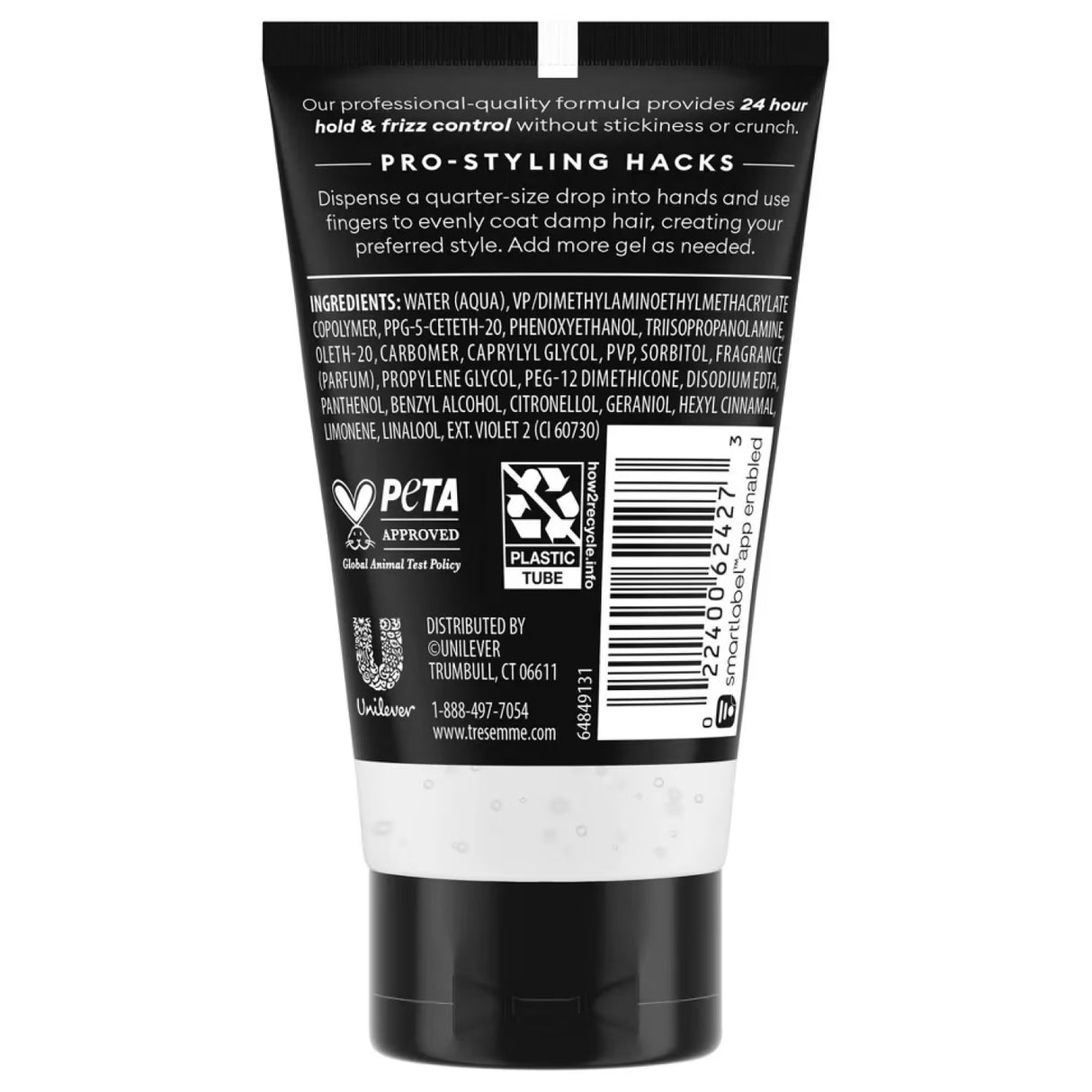 Tresemme Gel Extra Firm Control 4 - 2 oz - 24 Pack - Travel Size