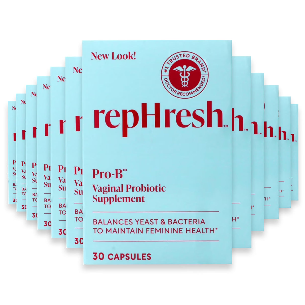 RepHresh Pro-B Probiotic Supplement, 30 Ct - 24 Pack