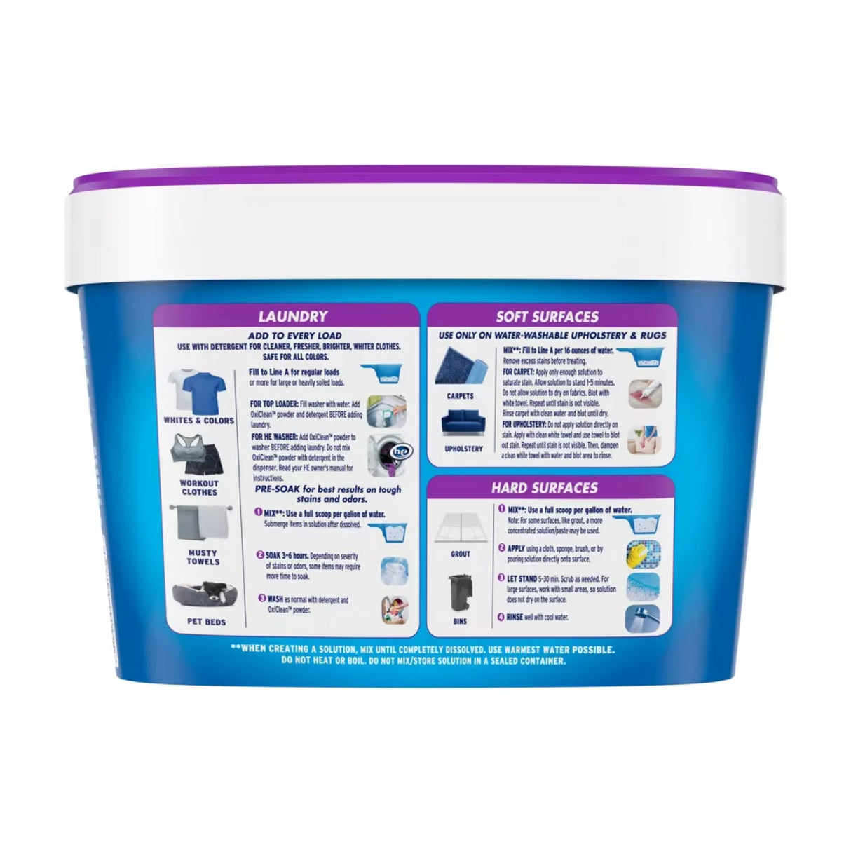 OxiClean Odor Blasters Laundry Booster - 3lb - 4 Pack