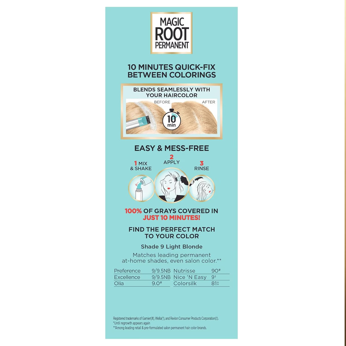 L’Oréal Magic Root Rescue 9 Light Blonde - 12 Pack