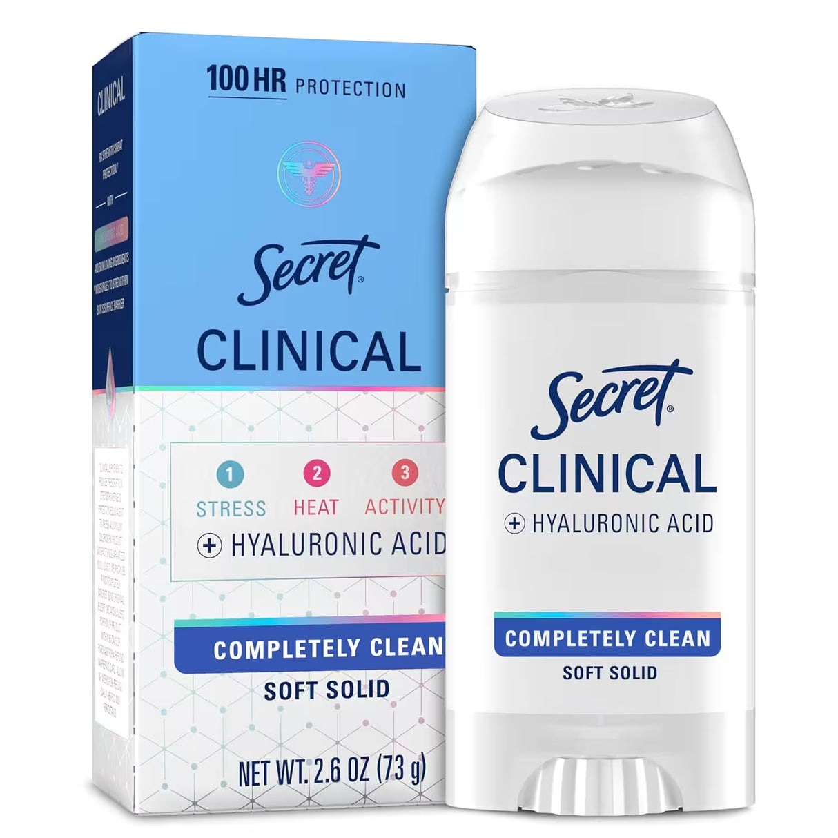 Secret Clinical Soft Solid Clean, Completely Clean - 2.6 oz - 12 Pack