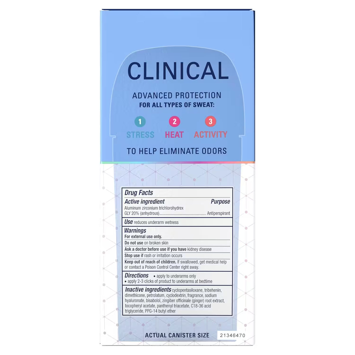 Secret Clinical Soft Solid Clean, Completely Clean - 2.6 oz - 12 Pack