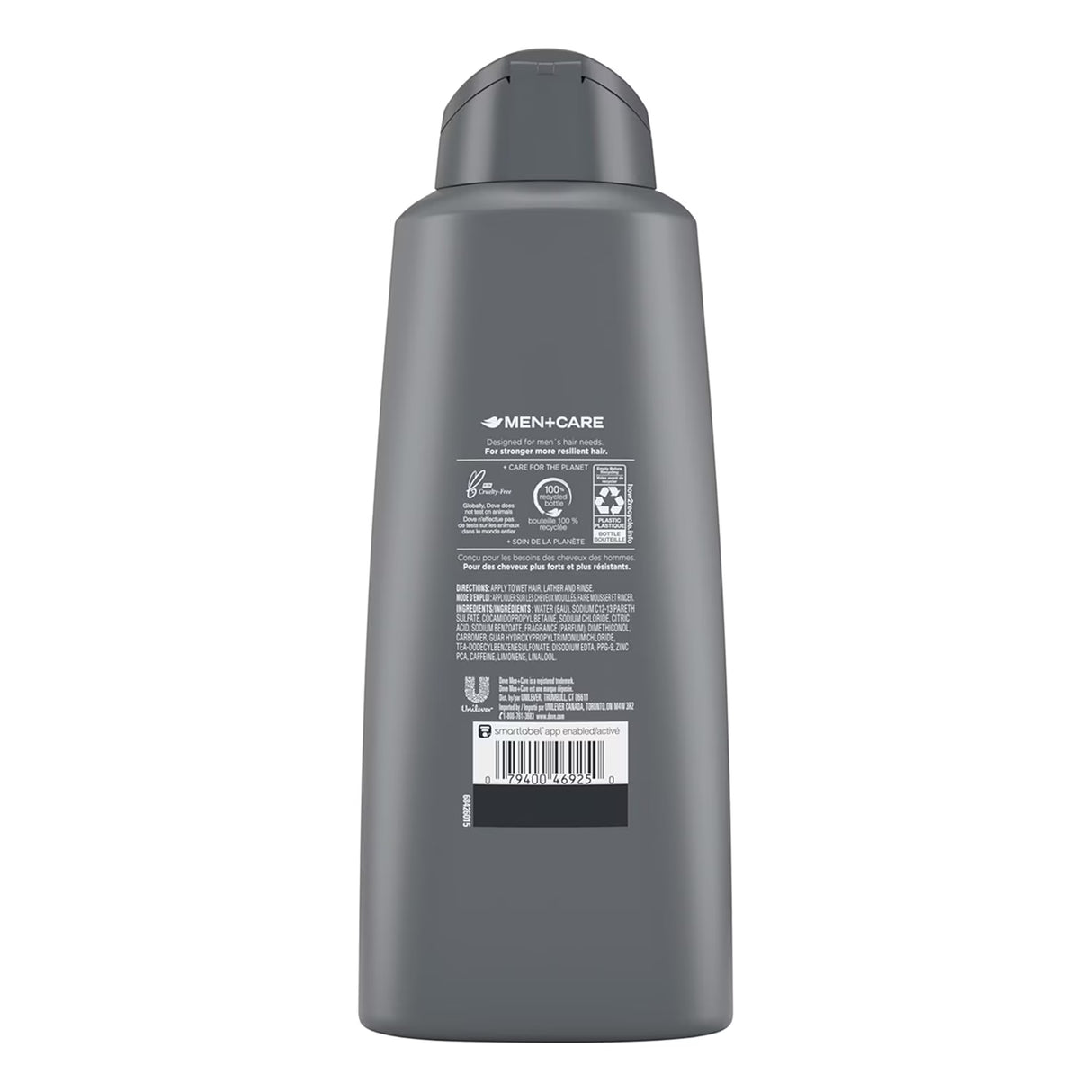 Dove Men+Care Hydrate 2-in-1 Shampoo & Conditioner 20.4 oz - 4 Pack