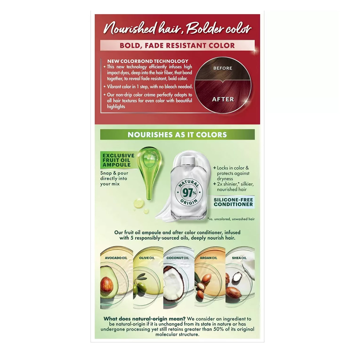 Garnier Nutrisse Ultra Color Permanent Hair Color Kit, #R3 Light Intense Auburn - 12 Pack