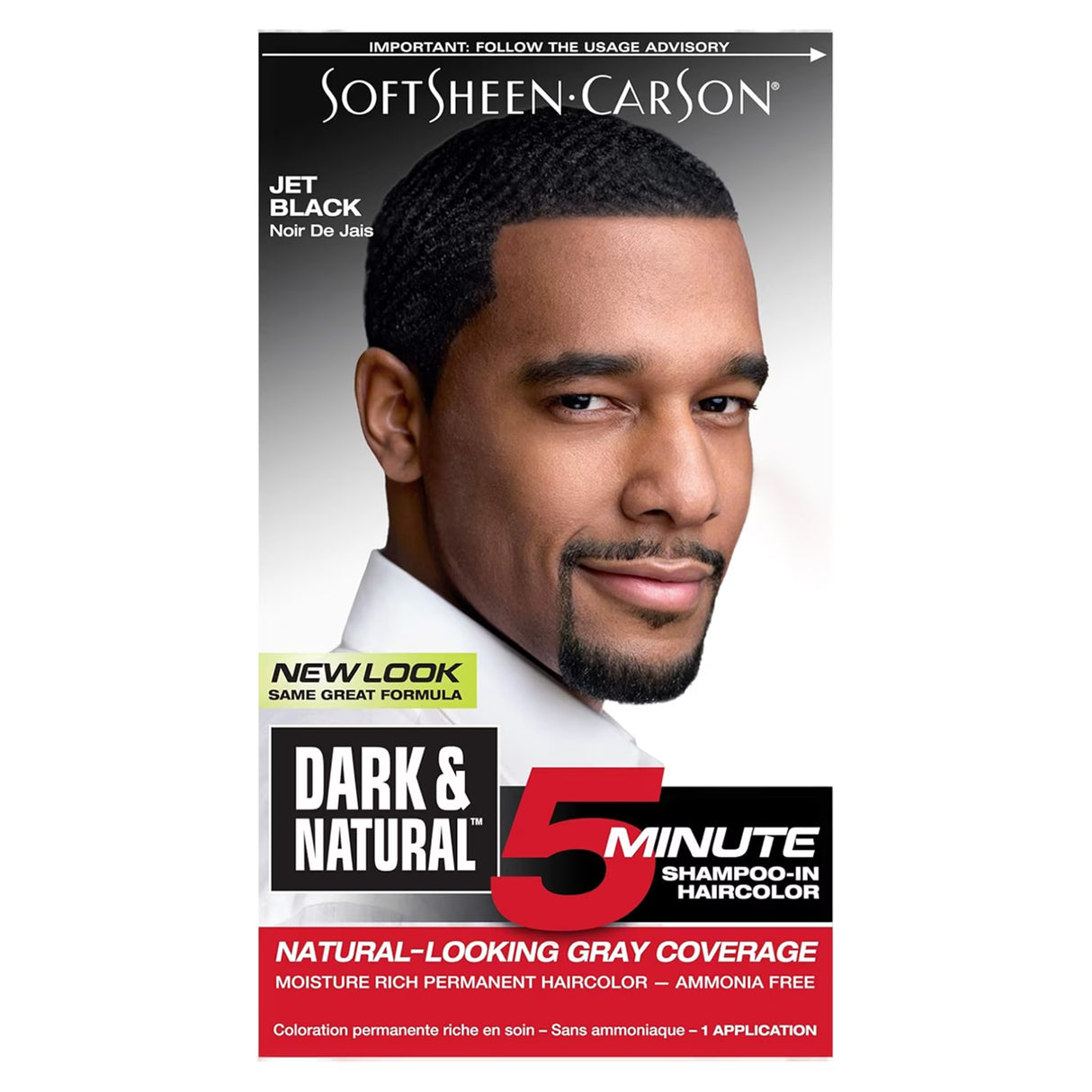 Dark & Natural Hair Color, #31 Jet Black - 12 Pack