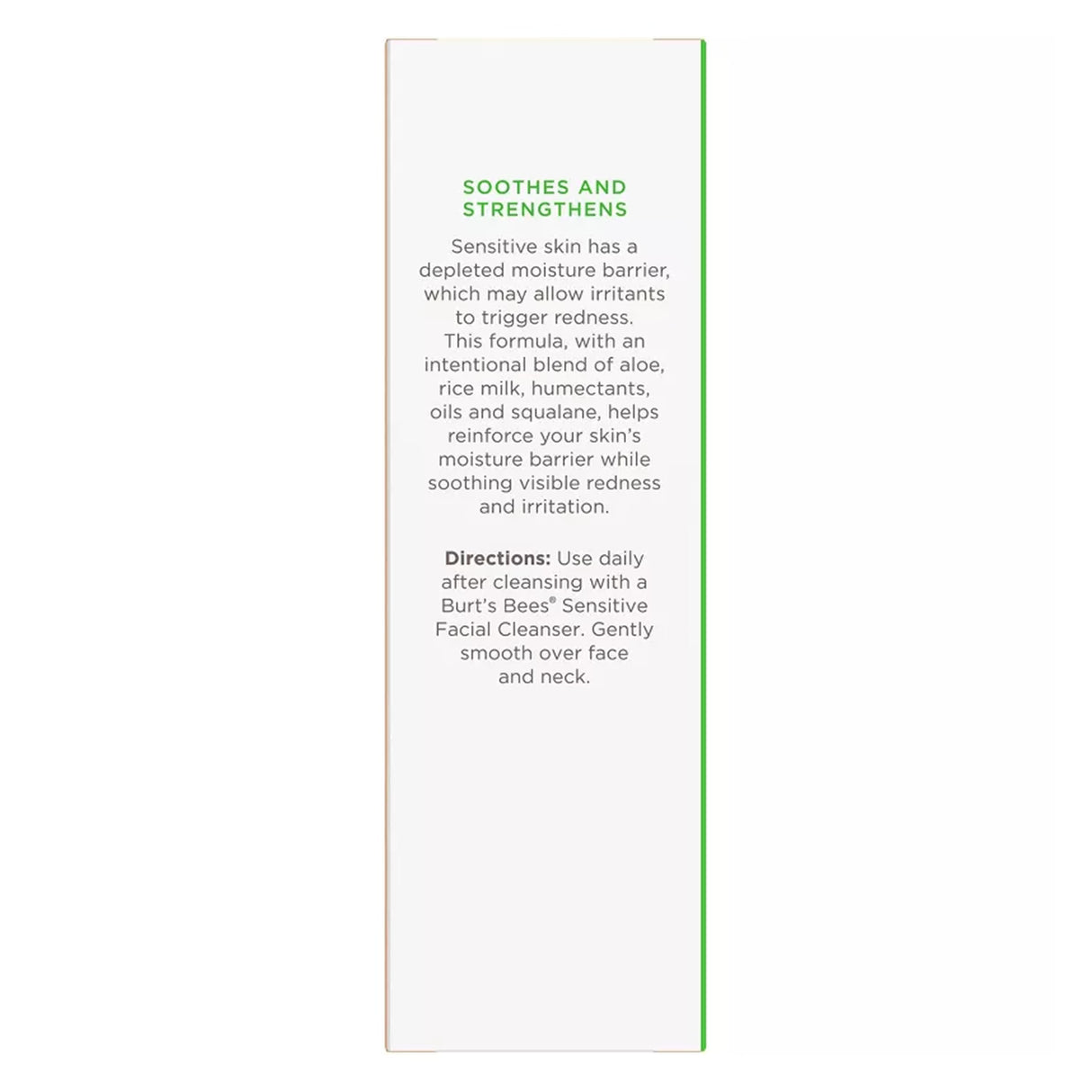 Burt’s Bees Sensitive Moisturizing Cream – 1.8 oz – 12 Pack