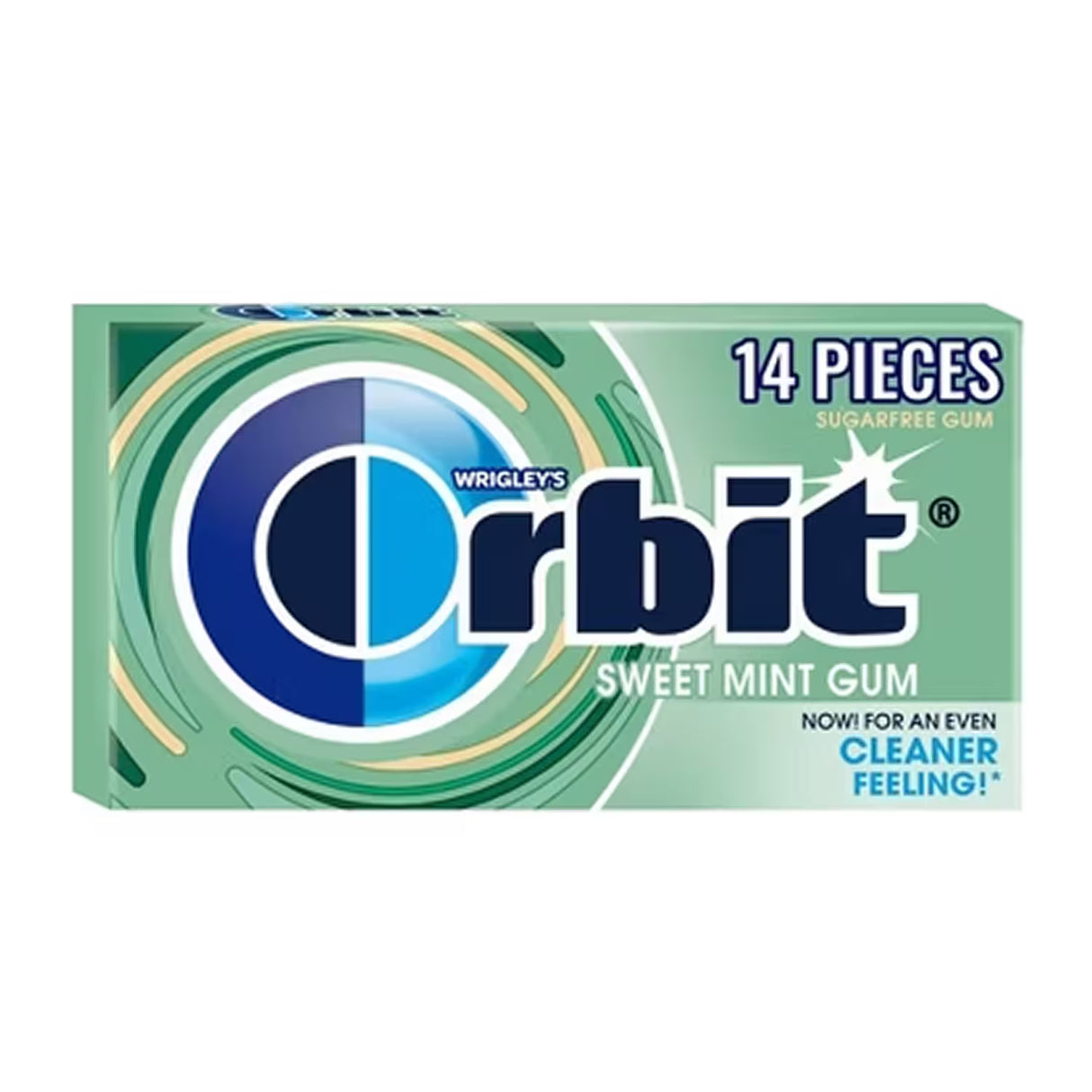 Wrigley's Orbit Sweet Mint Chewing Gum – 14 Pieces – 144 Pack