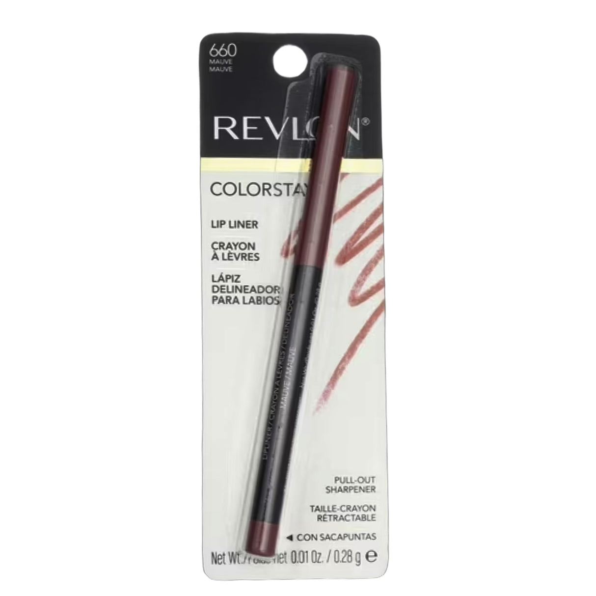Revlon ColorStay Lip Liner, Mauve - 36 Pack