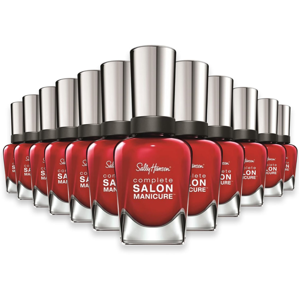 Sally Hansen Complete Salon Manicure Red - 0.5oz - 72 Pack