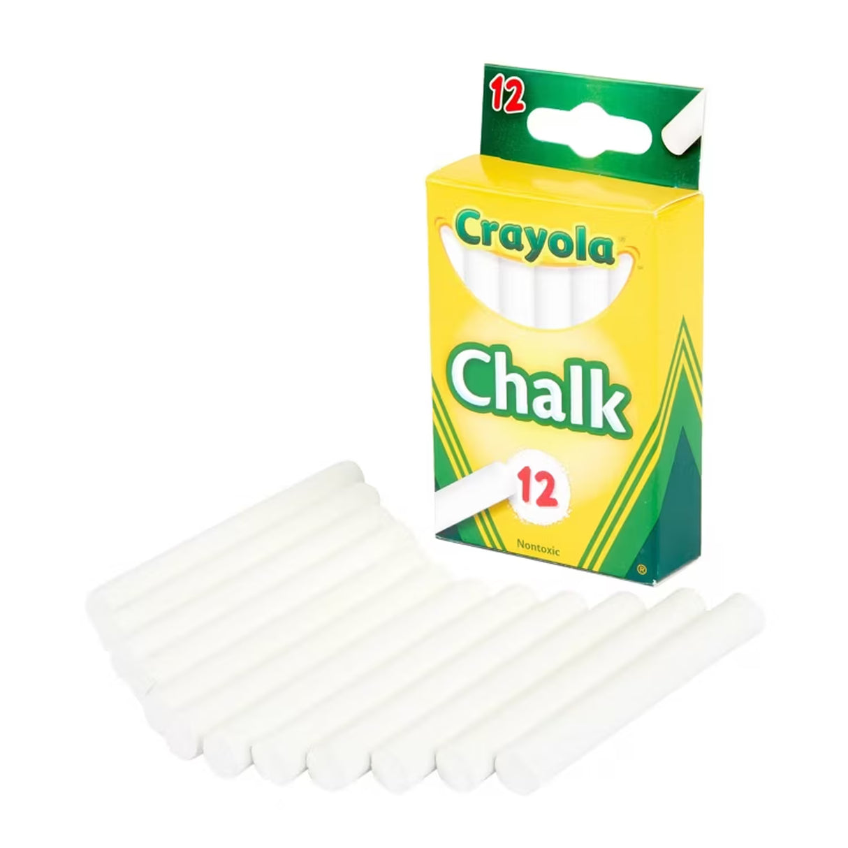 Crayola White Chalk Sticks 12 Ct - 36 Pack