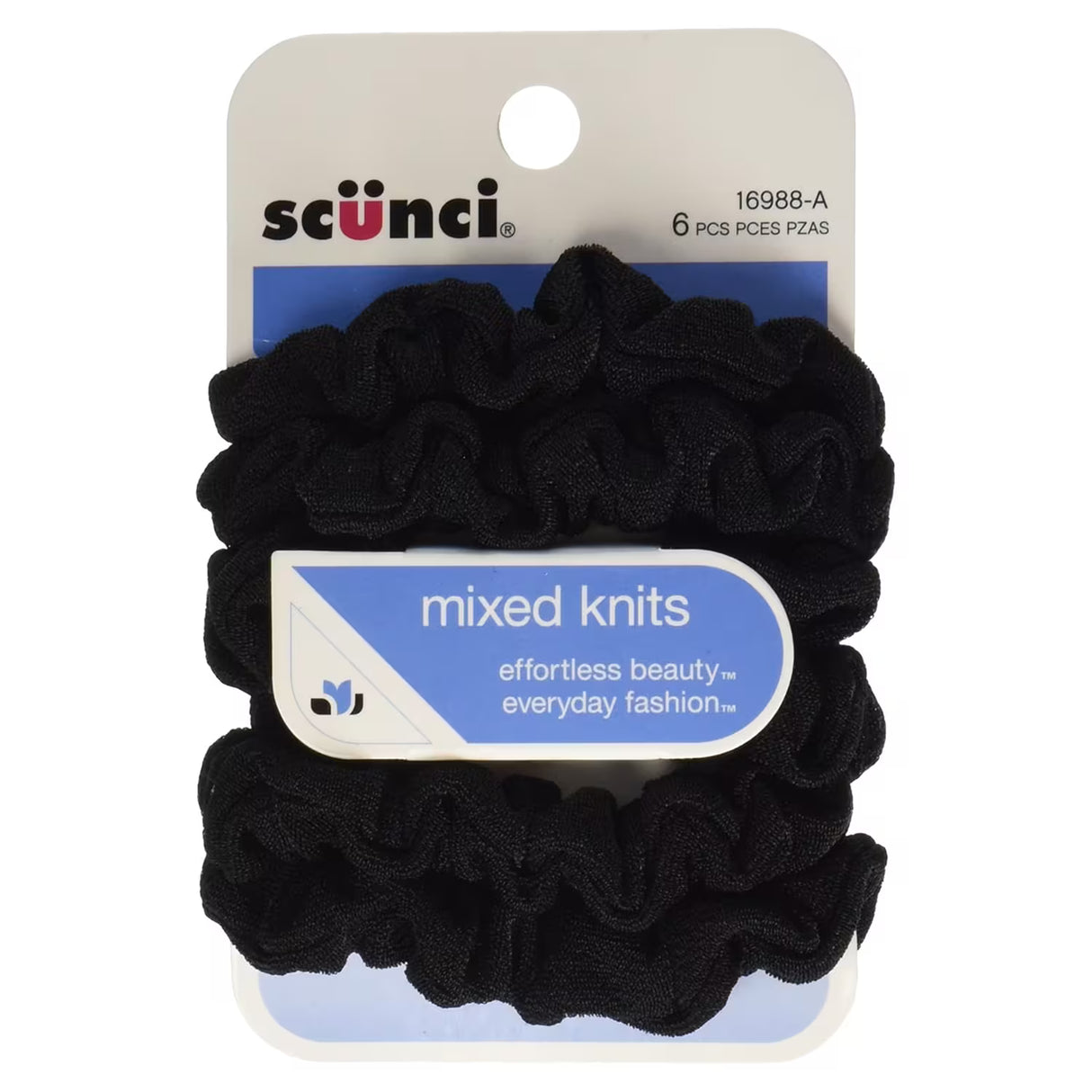 Scünci Twister Mini Therm Hair Clips 6 Count - 48 Pack