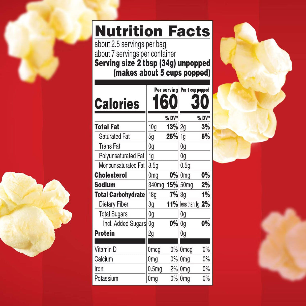 Orville Redenbacher’s Movie Theater Butter - 3ct - 12 Pack