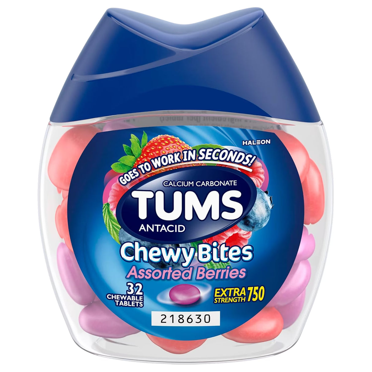 TUMS Chewy Bites Assorted Berries - 32 Ct - 24 Pack