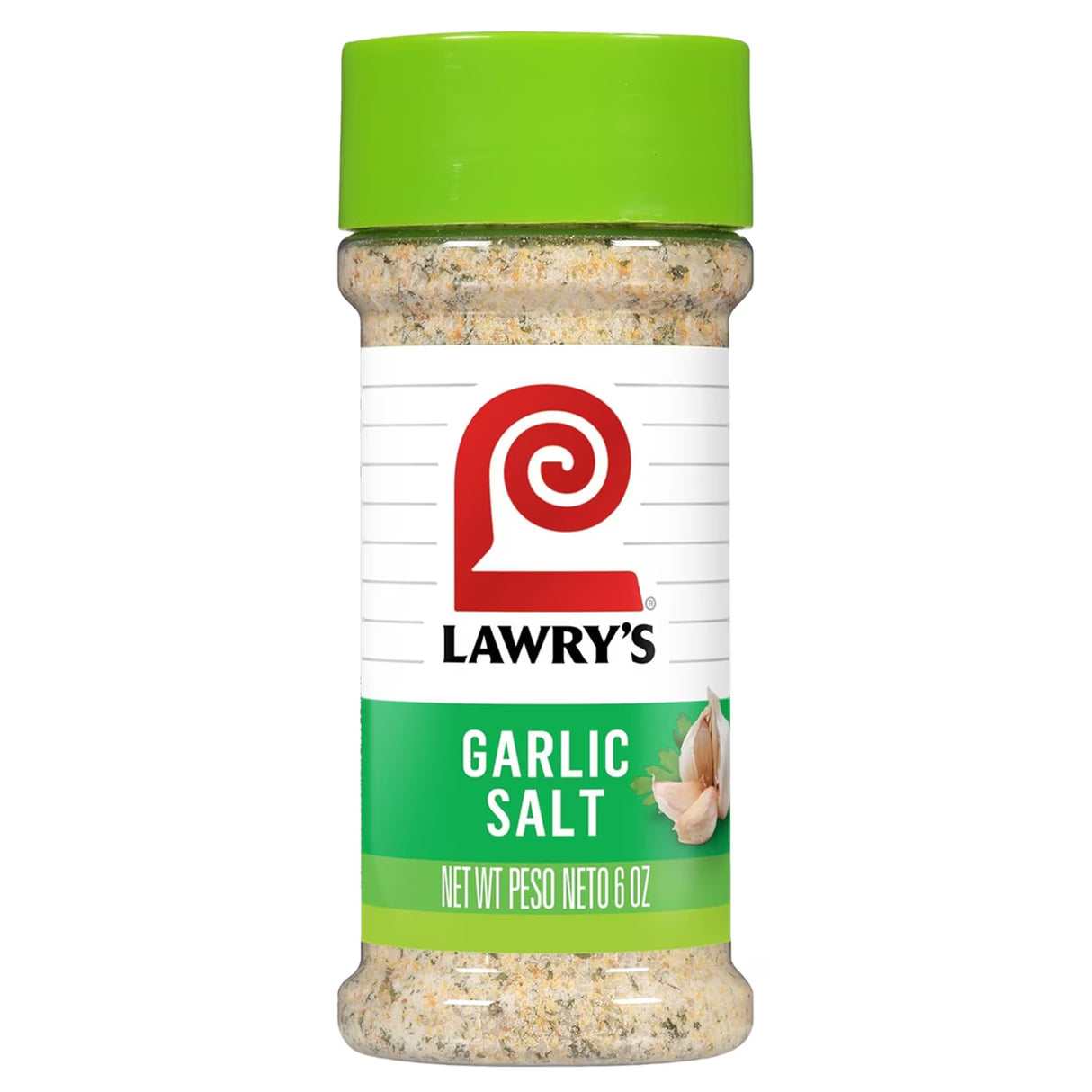Lawry’s Garlic Salt with Parsley - 6 oz - 12 Pack