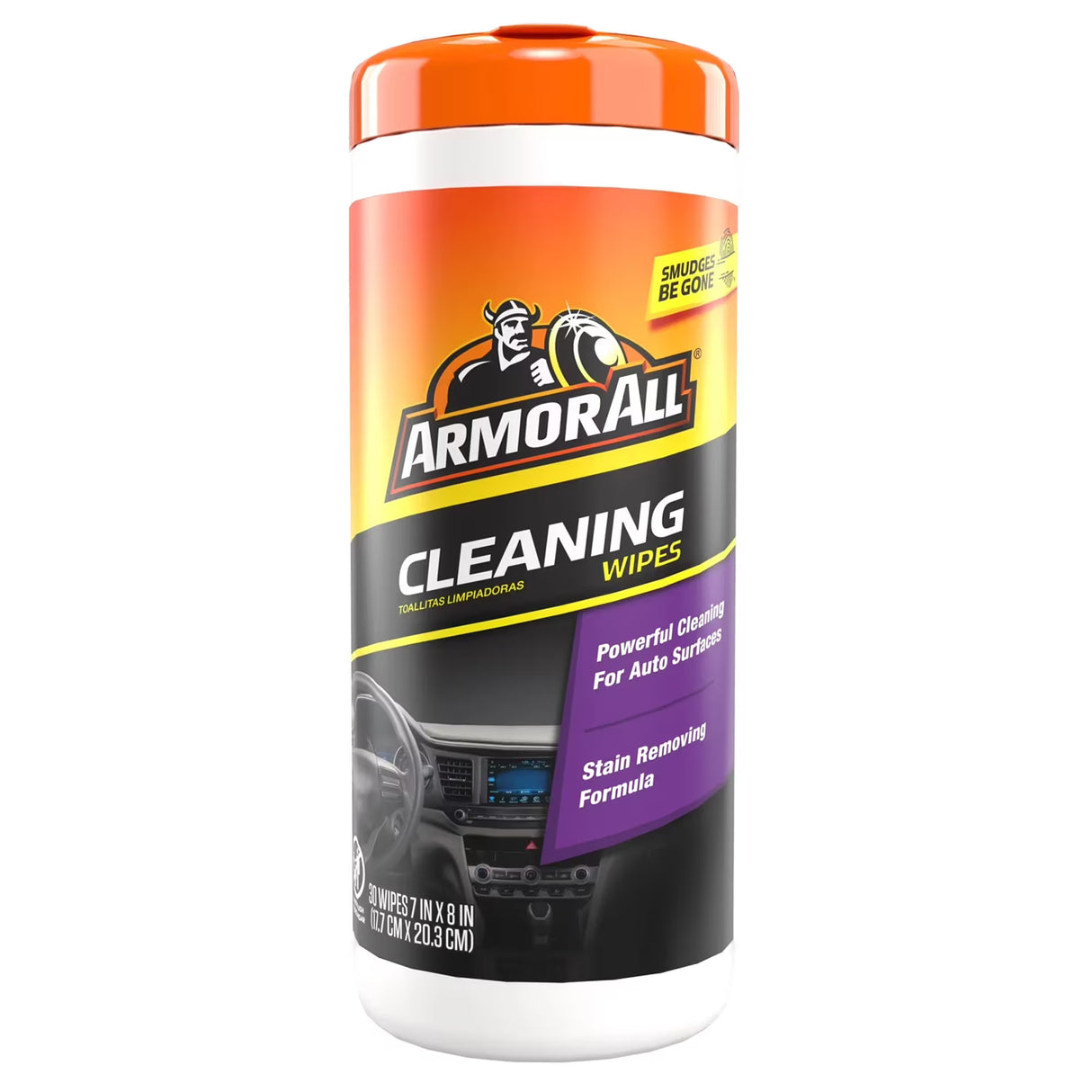Armor All Interior Cleaning Wipes, 30 Ct - 6 Pack