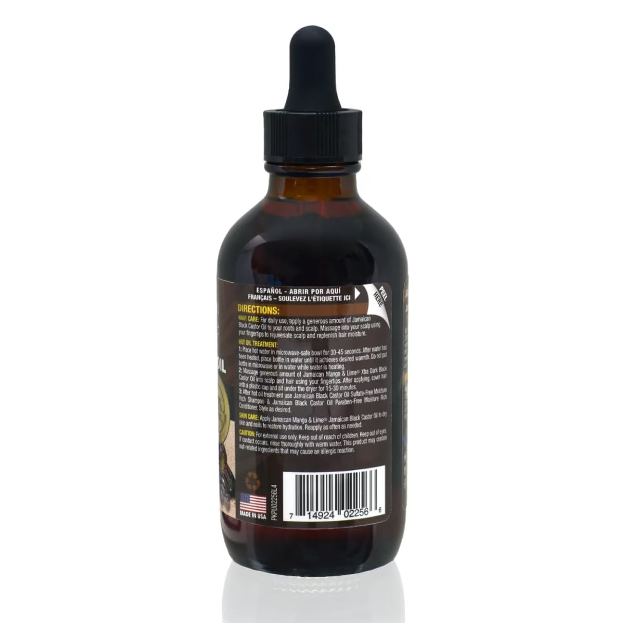 Jamaican Black Castor Oil – Dark – 4 oz – 6 Pack