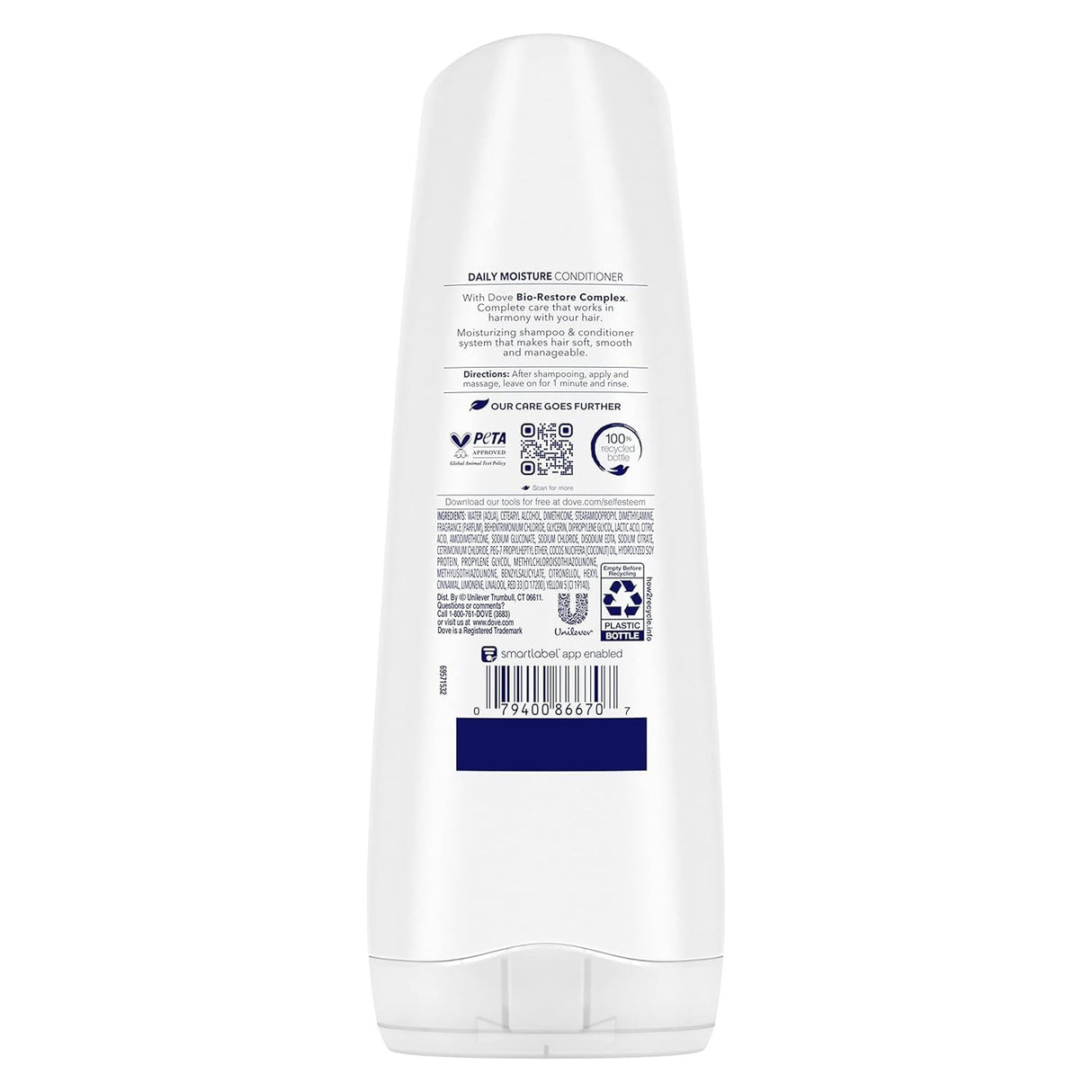 Dove - Nutritive Solutions Daily Moisture Conditioner 12 oz - 6 Pack