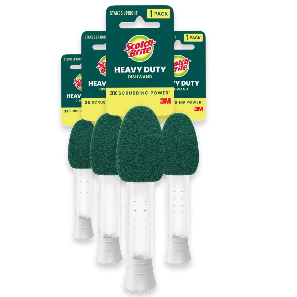 Scotch-Brite Heavy Duty Dishwand - 1 Ct - 4 Pack