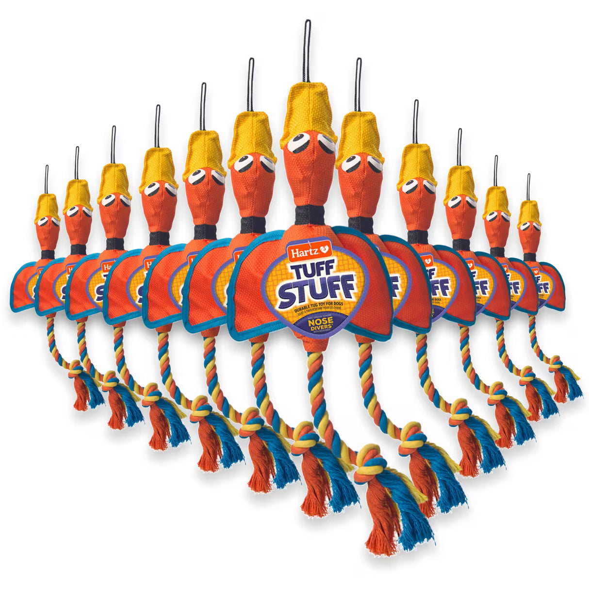 Hartz Nose Divers Dog Toy – 1 Count – 24 Pack