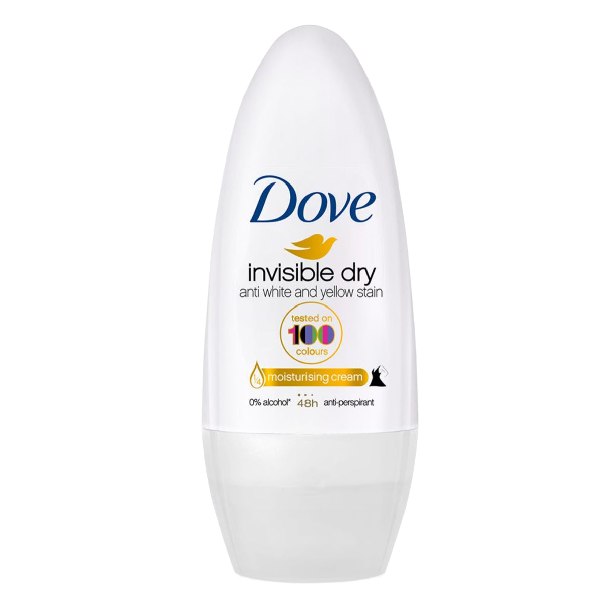 Dove Invisible Dry Antiperspirant Deodorant Roll-On, 40 ml – 6 Pack