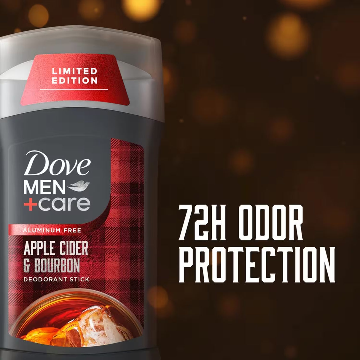 Dove Men Care Deodorant, Apple Cider & Bourbon 3oz - 12 Pack