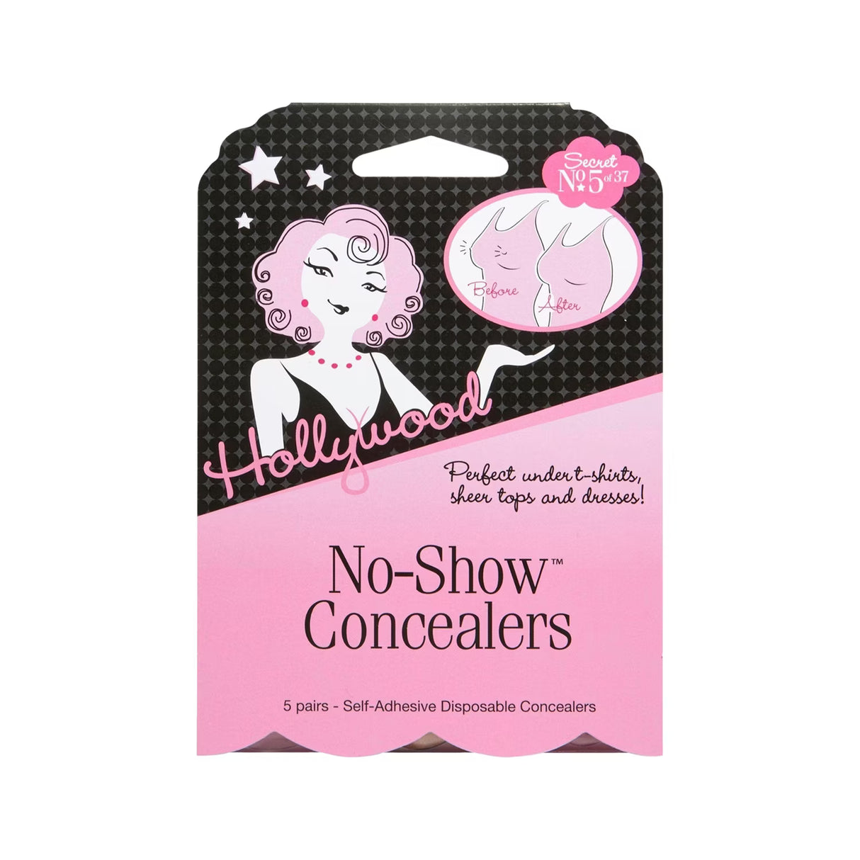Hollywood No Show Nipple Concealers - 24 Pack