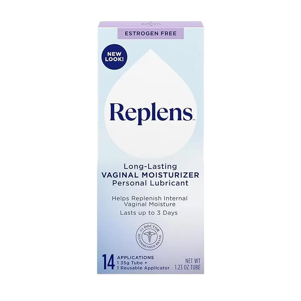 Replens Long-Lasting Vaginal Moisturizer 14 Ct – 24 Pack