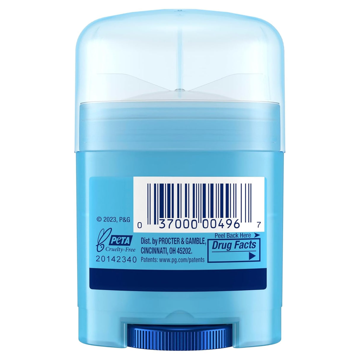 Secret Outlast, Invisible Solid antiperspirant & deodorant, Completely Clean Travel Size- 0.5 Oz - 24 Pack