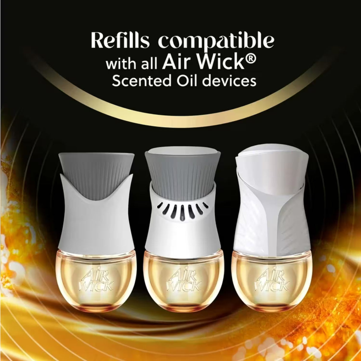 Air Wick Scented Oil Refill Vanilla & Shea Butter – 2 Count – 6 Pack