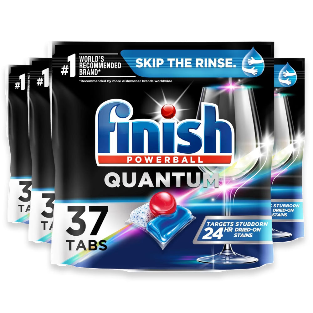Finish Quantum Dishwasher Pods - 37ct - 4 Pack