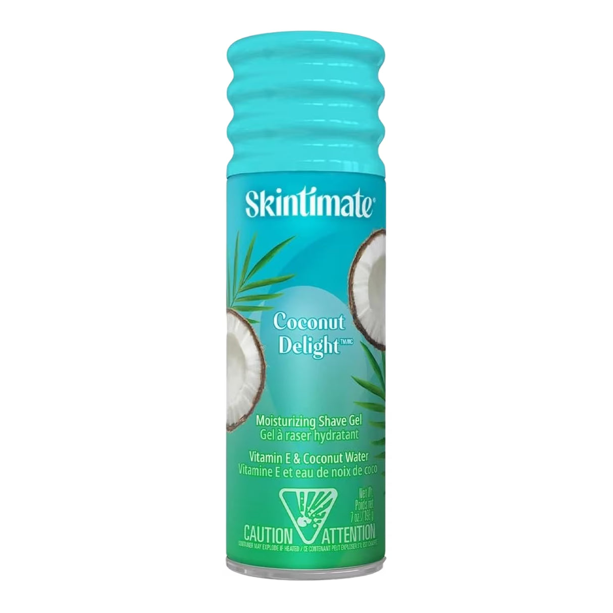 Skintimate Coconut Delight Moisturizing Shave Gel - 7 oz - 6 Pack