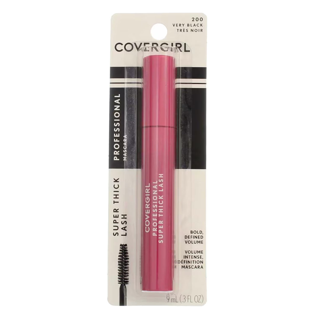 CoverGirl Professional Super Thick Lash Mascara, Very Black 200 - 72 Pack