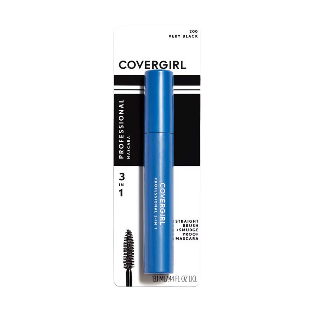 CoverGirl Professional Super Builder Mascara Very Black Curved Brush - 72 Pack