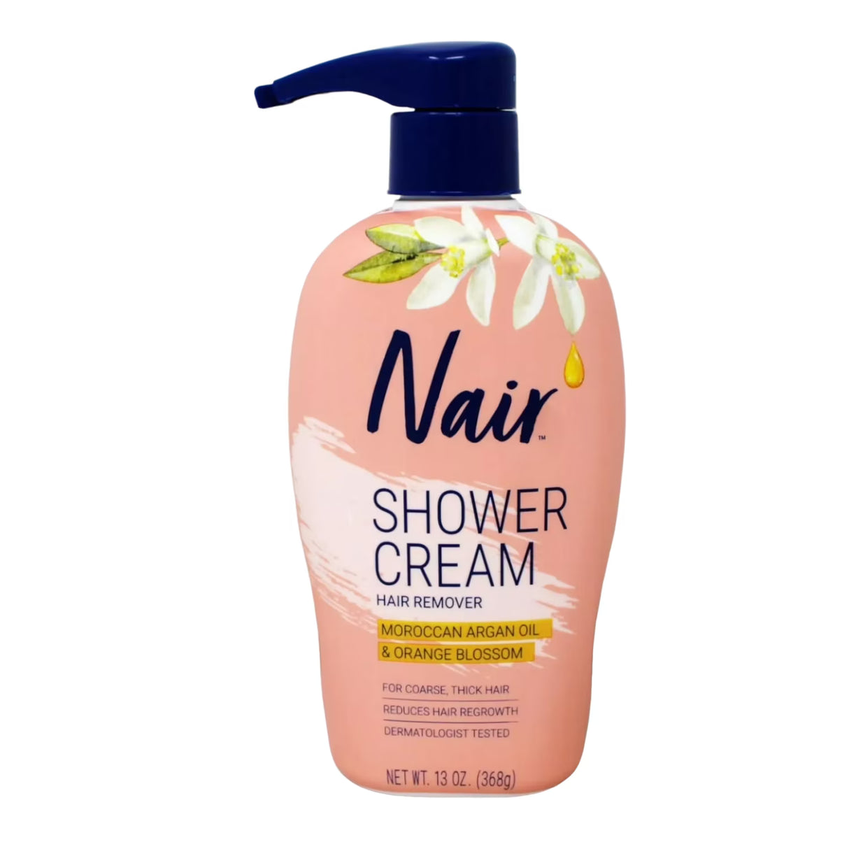 Nair Hair Remover Shower Power Max Argan Oil 13 oz - 12 Pack