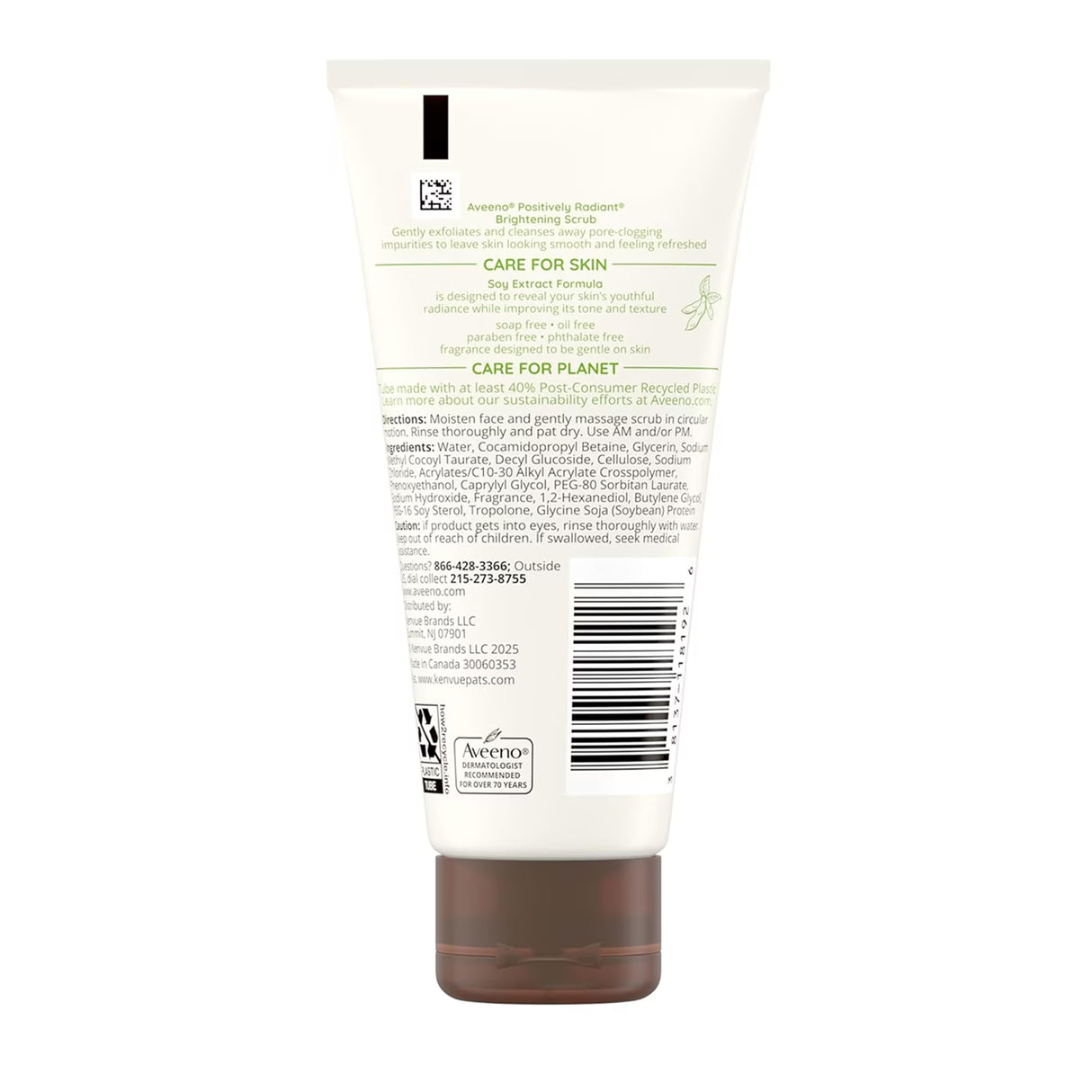 Aveeno Positively Radiant Daily Brightening Face Scrub - 2 oz - 24 Pack