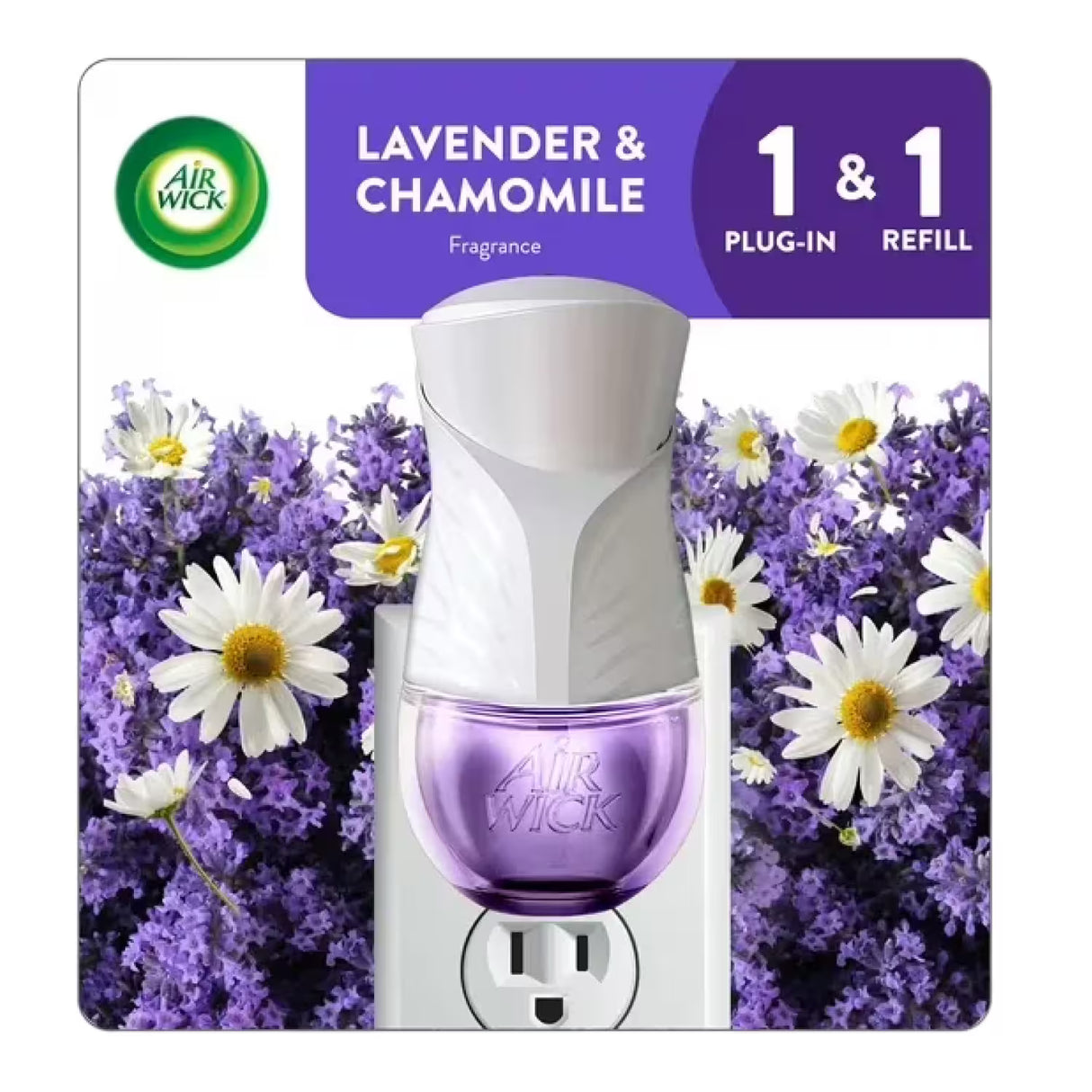 Air Wick Scented Oil Starter Kit Lavender & Chamomile – 0.67 oz – 6 Pack
