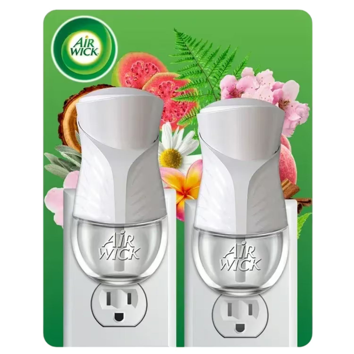 Air Wick Scented Oil Warmer Plug-In Gadget – 2 ct - 6 Pack