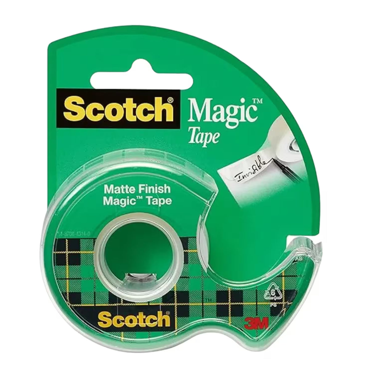 Scotch Magic Tape With Dispenser – 3/4 in x 300 in – 144 Pack