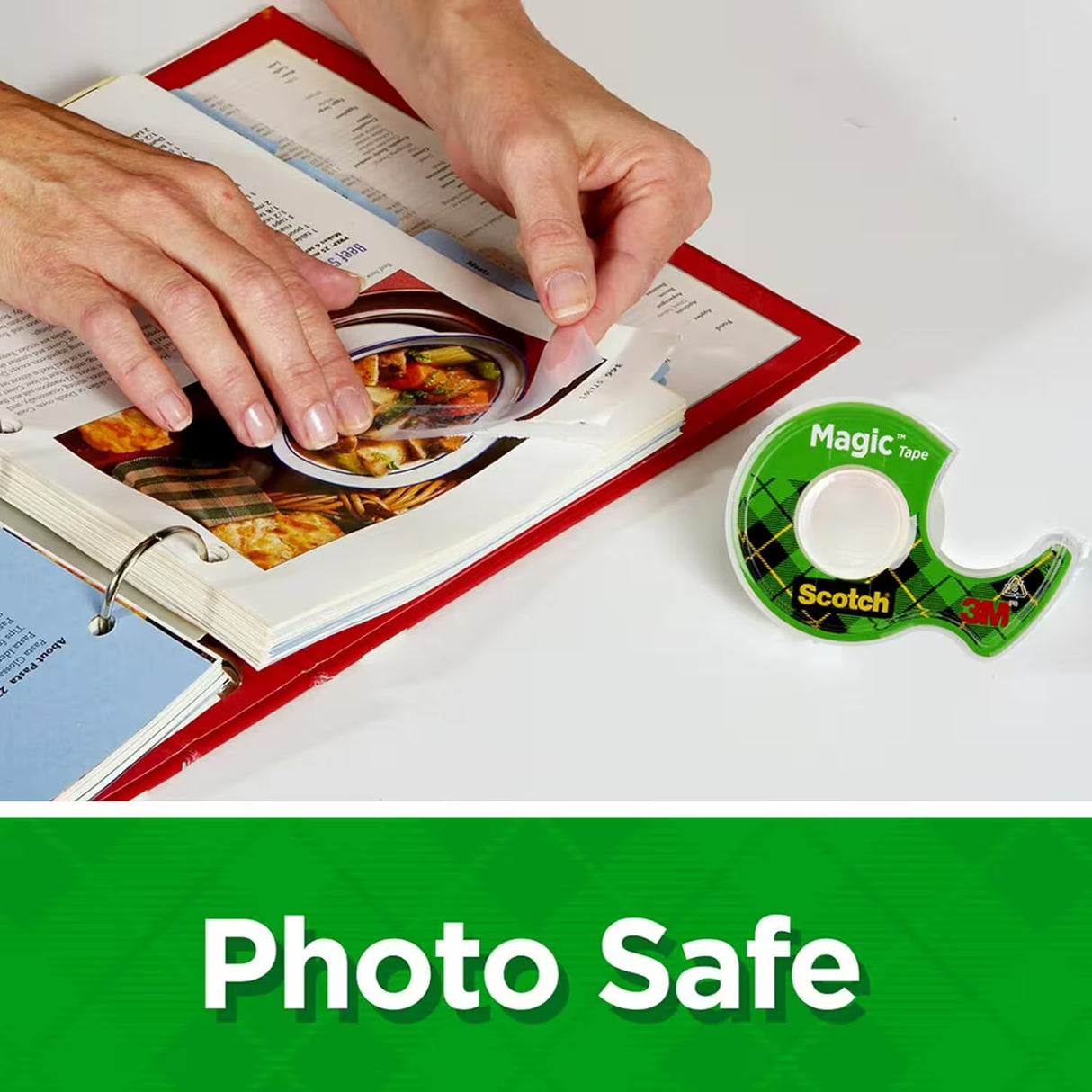 Scotch Magic Tape With Dispenser – 3/4 in x 300 in – 144 Pack