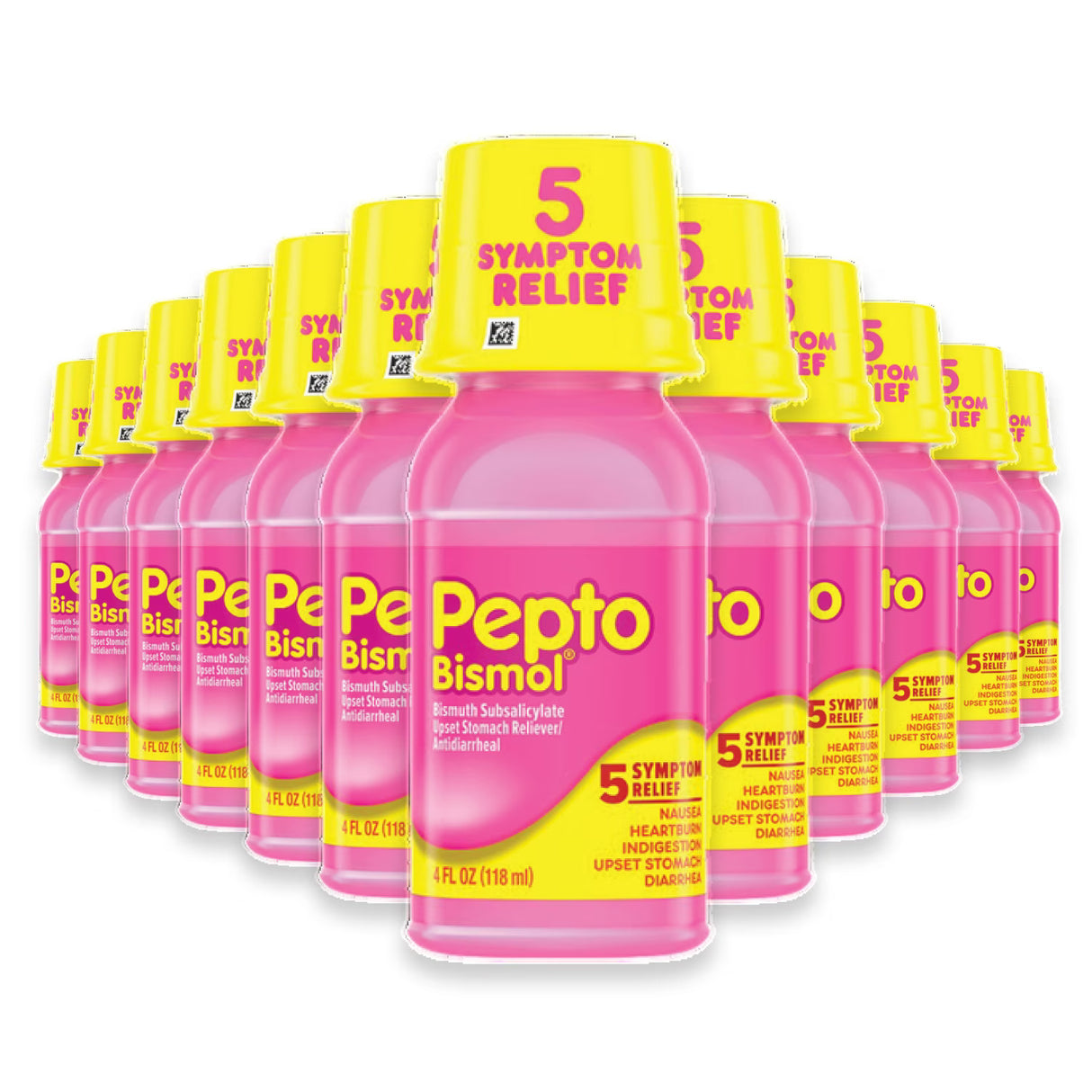 Pepto-Bismol Original Liquid Digestive Relief, 4 fl oz - 12 Pack