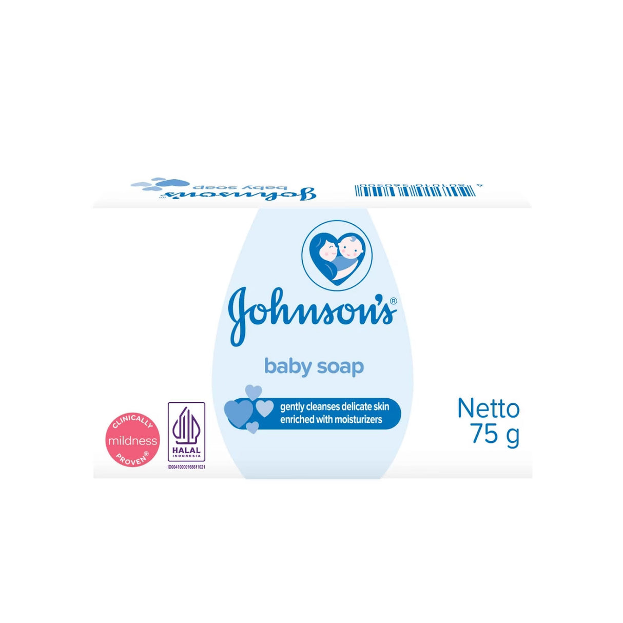 Johnson's - Baby Soap -75 mg Each - 32 Pack
