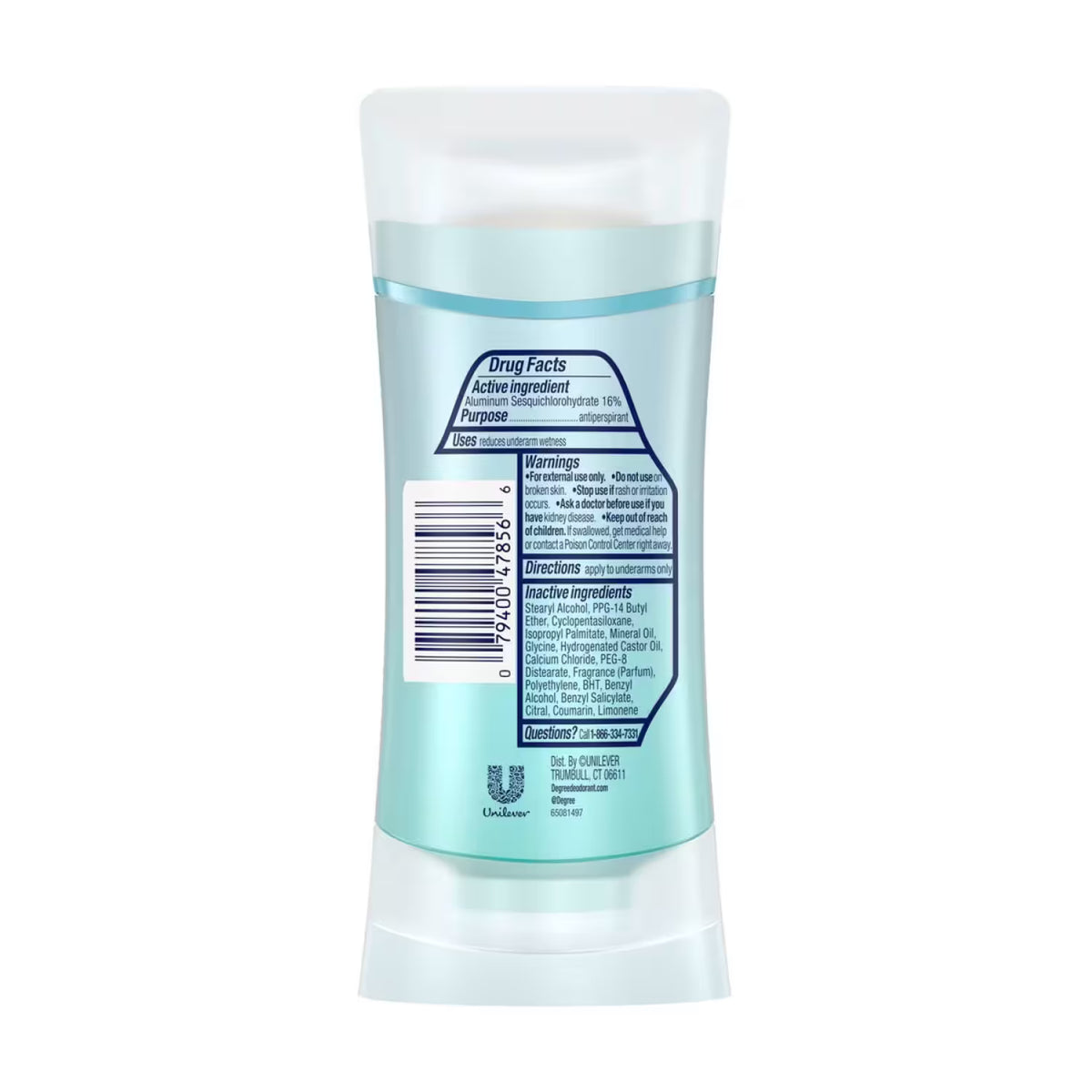 Degree Women Antiperspirant Deodorant Stick 2.6 oz - Fresh Coconut - 12 Pack