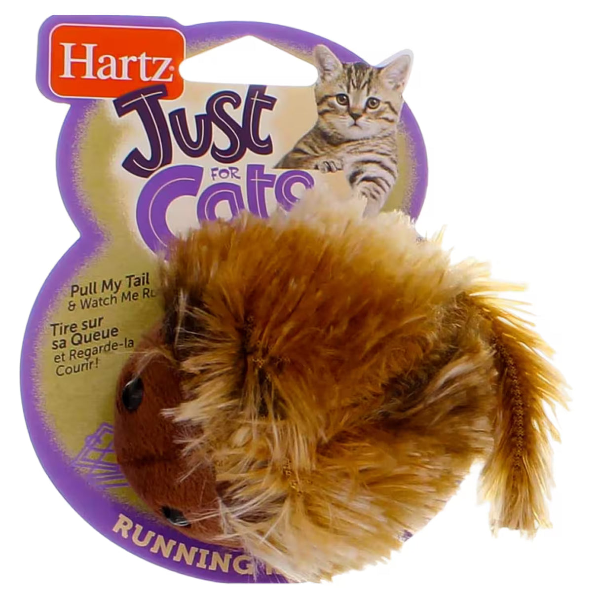 Hartz Run Rodent Cat Toy – 1 Count – 24 Pack